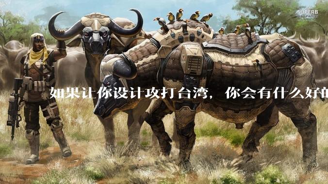如果让你设计攻打台湾，你会有什么好的想法和打法？